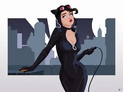 Matthew Orders - Catwoman Pin Up