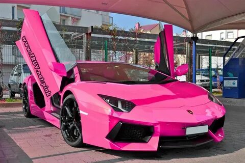 for Stephine Hot pink cars, Pink car, Dream cars