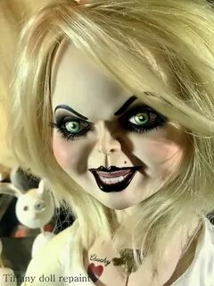 Custom Face Painting 2001 Tiffany Bride of Chucky Doll Only 