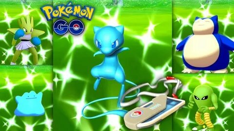 Shiny Mew for all in Pokemon GO Kanto Tour Event Shiny Snorl