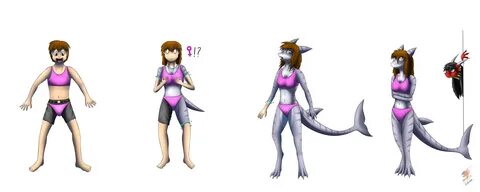 Bikini for sharks (AT) by Tomek1000 - Transfur