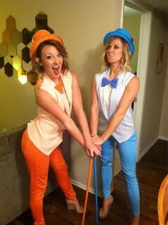 Cute dumb & dumber lady costume idea Badass halloween costum