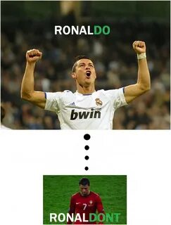 RONALDO - RONALDON'T / cristiano ronaldo / funny pictures & 