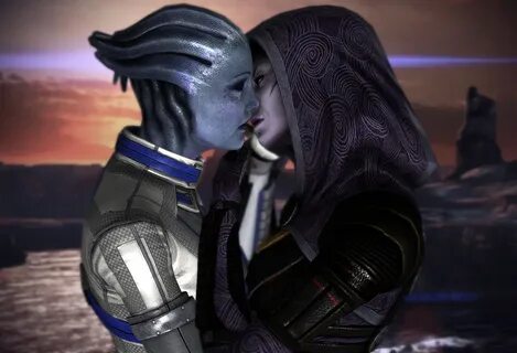 Лиара и Тали - Фан-арт Mass Effect 3