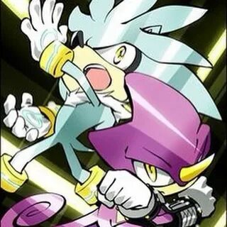 Silver and Espio (ninja and a psychic) Sonic the Hedgehog! A