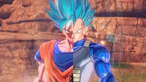 Dragon Ball Xenoverse 2 - Vegeta SSB Saiyan Armor & Goku SSB