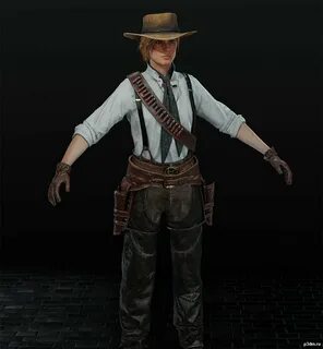 Red Dead Redemption 2 - Sadie Adler Var. 7 " Pack 3D models