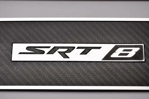 American Car Craft Carbon Fiber Door Badge (SRT8): Dodge Cha