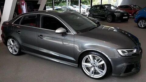 Audi RS3 Saloon in Daytona Grey Had a look at my local Aud. 