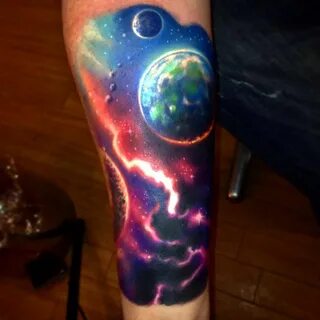 space tattoo Tumblr Space tattoo, Galaxy tattoo, Planet tatt