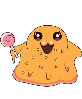 SCP 999 Cute Candy Happy Blob Monster Sticker by yellowdello