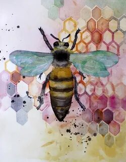 Image result for painting bee hives Bee art, Bee painting, I