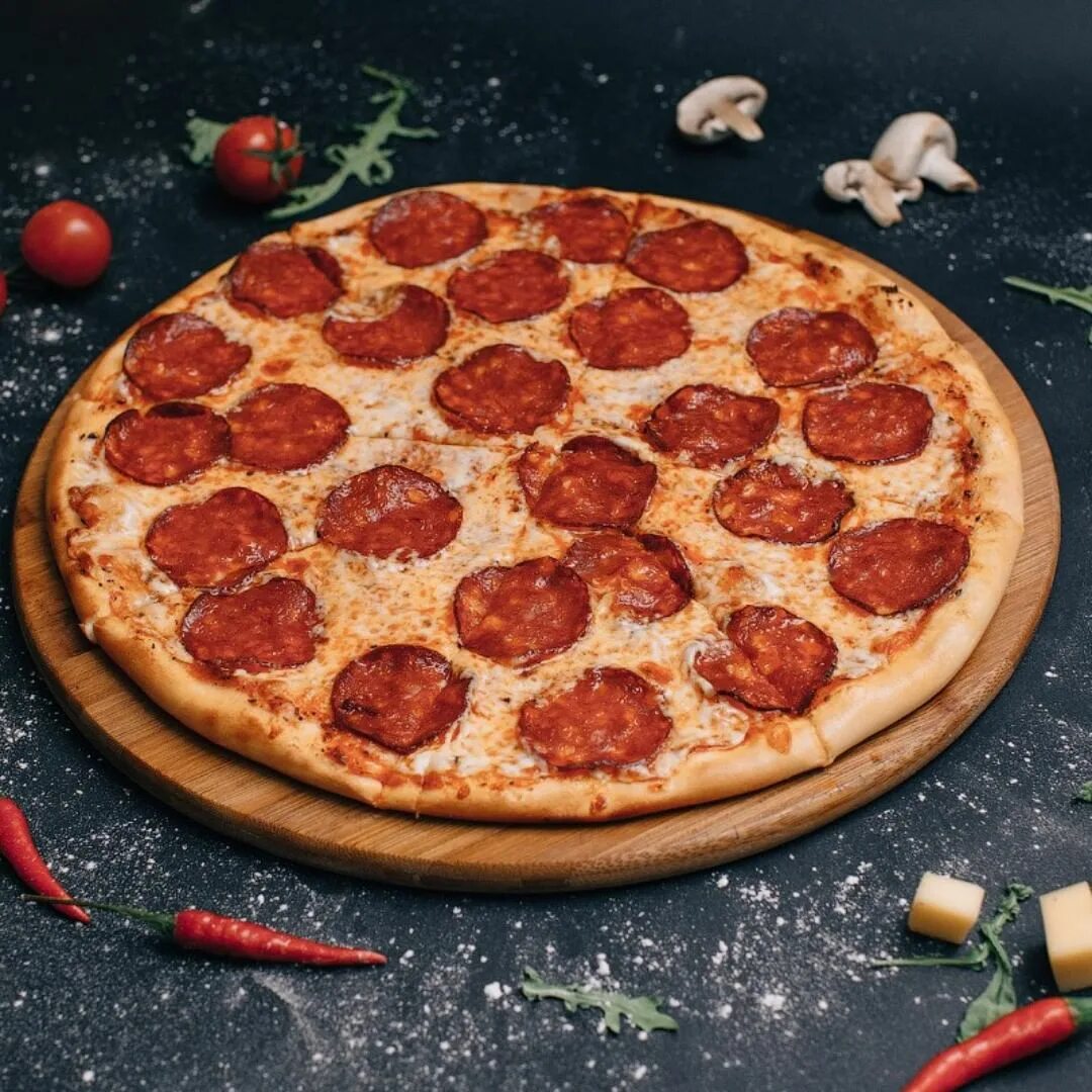 фотография пицца пепперони фото 90