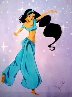 Princess Jasmine paintings