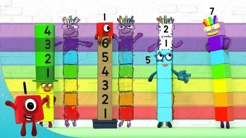 Numberblocks - Painting Fun! Learn to Count Learning Blocks 