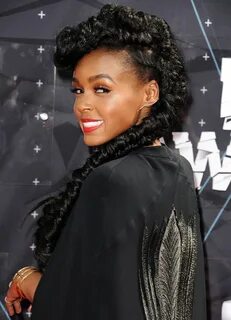Janelle Monae Hairstyle With Braids - Hairstyle Ideas