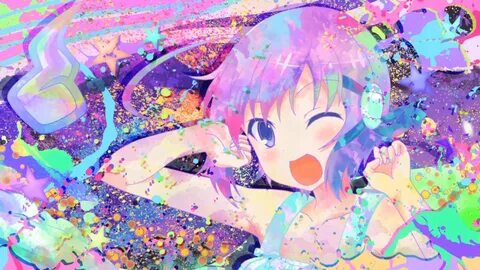 Rokujouma No Shinryakusha Glitchcore wallpaper, Anime wallpa