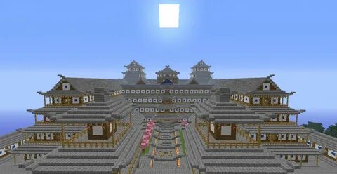 Japanese castle Minecraft Map