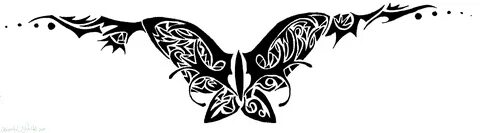 Fancy Butterfly Tramp Stamp Tattoo By Ryvienna On Deviantart