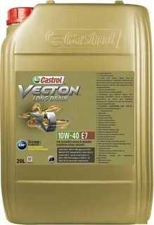 Моторное масло Castrol Vecton Long Drain E7 15B353 10W40 20 