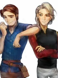 Eugene Fitzherbert/Flynn Rider and Humanized Maximus (I love