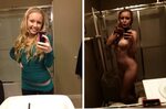 Blonde Mirror Selfie Porn Pic - EPORNER