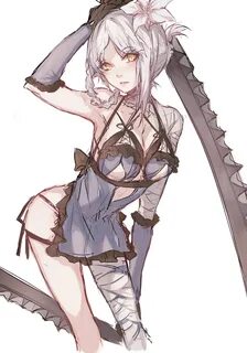 Аниме картинка nier kaine (nier) kane (kanekiru) один (одна)