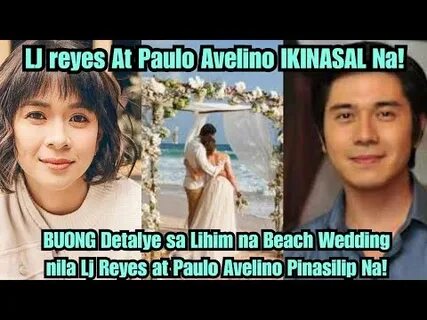 Trending Detalye ng Kasal Nila Lj Reyes at Paulo Avelino Pin