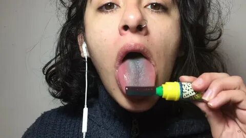 Veggie ASMR and its exciting tongue - 12 Pics xHamster