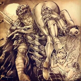 Guts, Puck and Farnese. Remember how they met?? haha Berserk