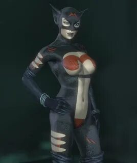 Скачать Batman: Arkham City "New helloween suits for Catwome