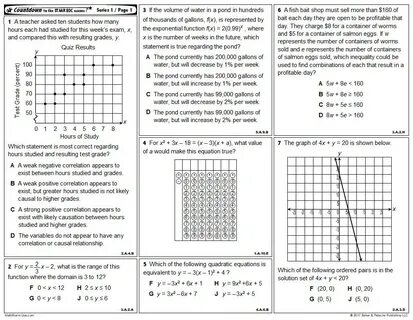 Algebra 1 Staar Test 2021 Answer Key " Complete Possible Ans