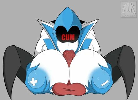 mklancer00, deltarune, tagme, between breasts, big penis, lips, nipples, or...