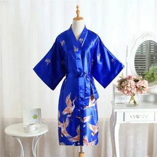 Vintage Bride Wedding Robes Sexy Print Animal Women Night Dress Short Night...