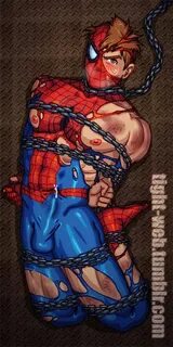 Naughty Spiderman bondage fantasies - Captured Heroes