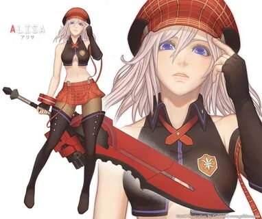 ArtStation - God Eater - Alisa