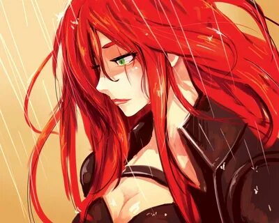 Female red haired anime character HD wallpaper Wallpaper Fla