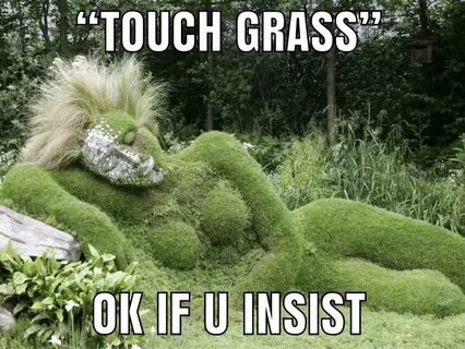 dont mined if i doooo /r/okbuddyretard Touch Grass Know Your