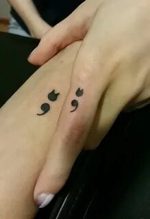 Pin by Ricci Huyền on c a t t a t s Semicolon tattoo project