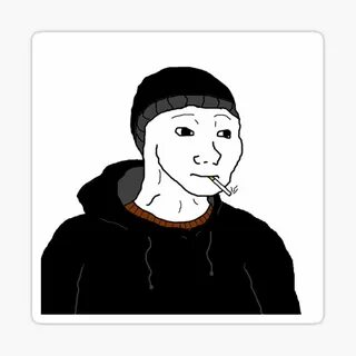 Wojak Depressed Sad Chad Meme - Draw-u