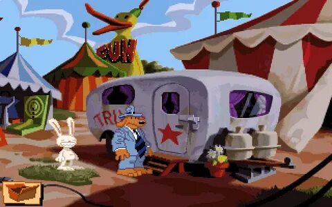 Sam & Max Hit the Road (1993) - Game details Adventure Gamer