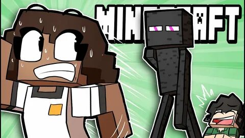 Pranking my girlfriend with an Enderman! - Minecraft Funny M