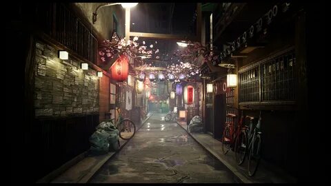 Henry K - A Japanese alley environment