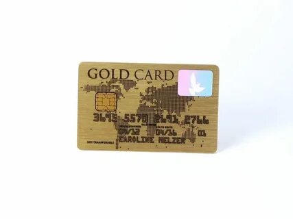 Kreditkarte "Gold Card" - SMARTCRAFT