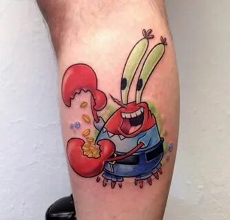Sponge bob tattoo Spongebob tattoo, Cartoon tattoos, Tattoos