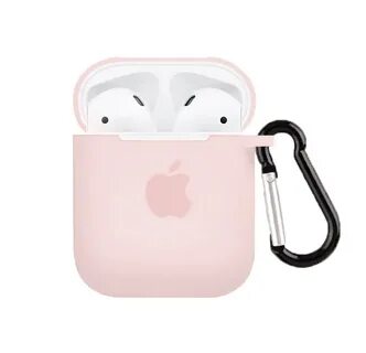 Купить Розовый силиконовый чехол для Apple Airpods Rubber Ca