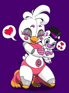 Funtime Chica and Helpy by PilloTheStar Fnaf drawings, Anime