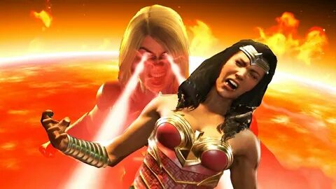 Injustice 2 All Super Moves on Wonder Woman (No HUD) 4K UHD 