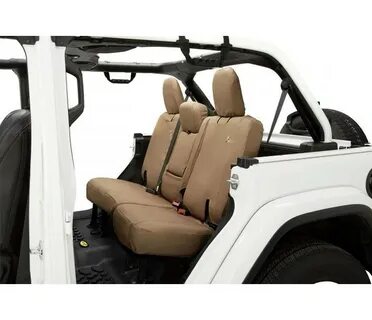 Jeep JL Seat Covers Rear Bench Without Fold Down Arm Rest 19