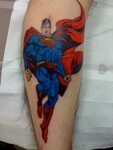 50 Badass Superman Tattoos Superman tattoos, Sleeve tattoos,